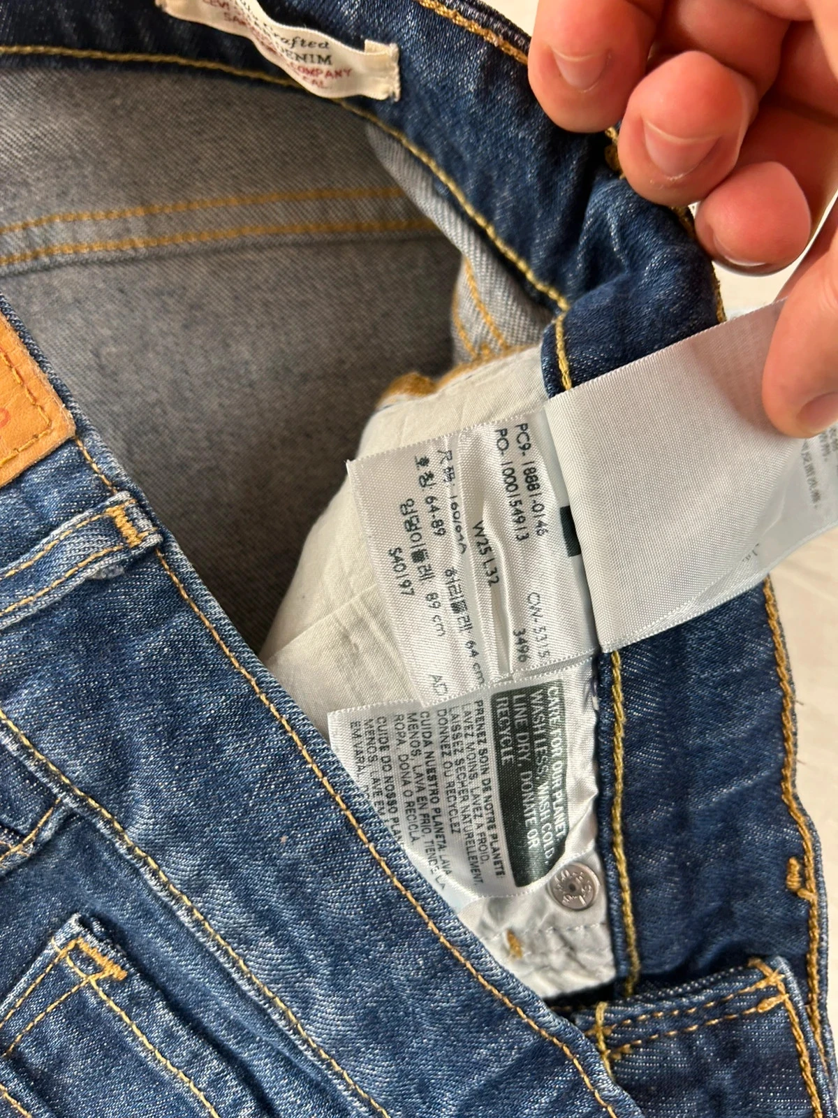Levi's 711 skinny jeans w25 l32 – photo 12